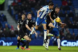 Bournemouth - 01-01-2014 Prints: Brighton & Hove Albion vs. Bournemouth: Home Game - January 1, 2014
