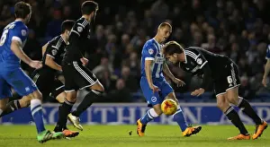 Brighton and Hove Albion vs. Brentford: A Fight in the Championship (05/02/2016)