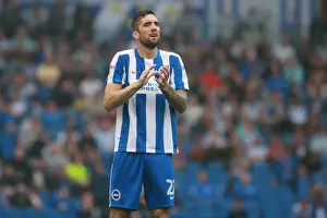 Brentford 10SEP16 Prints: Brighton & Hove Albion vs. Brentford: Shane Duffy in Action