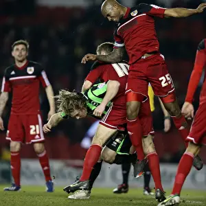 Bristol City - 05-03-2013 Prints: Brighton & Hove Albion vs. Bristol City: 2012-13 Away Game