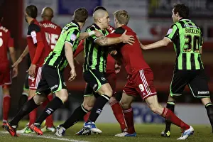 Bristol City - 05-03-2013 Prints: Brighton & Hove Albion vs. Bristol City: 2012-13 Away Game Highlights (05-03-2013)