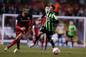 Bristol City - 05-03-2013 Prints: Brighton & Hove Albion vs. Bristol City: 2012-13 Away Game Highlights (05-03-2013)