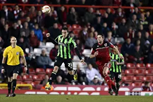 Bristol City - 05-03-2013 Prints: Brighton & Hove Albion vs. Bristol City: 2012-13 Away Game Highlights (5th March 2013)