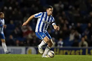 Bristol City - 27-11-2012 Prints: Brighton & Hove Albion vs. Bristol City: Andrew Crofts in Action