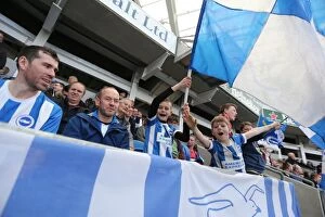 Images Dated 2nd April 2016: Brighton and Hove Albion vs. Burnley: Intense Sky Bet Championship Clash (02APR16)