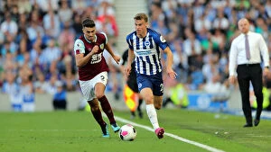 Burnley 14SEP19 Collection: Brighton and Hove Albion vs. Burnley: Premier League Clash at American Express Community Stadium