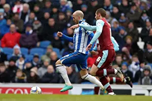 Burnley - 23-02-2013 Prints: Brighton & Hove Albion vs. Burnley: 2012-13 Home Game