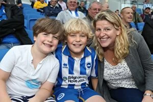 Images Dated 24th August 2013: Brighton & Hove Albion vs. Burnley (2013-14): Home Game - August 24