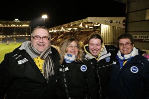 Images Dated 28th January 2014: Brighton & Hove Albion vs. Burnley - 28-01-2014: Away Game, 2013-14 Season