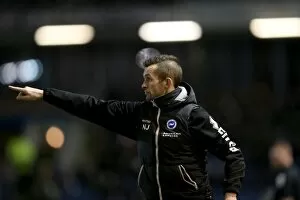 Images Dated 28th January 2014: Brighton & Hove Albion vs. Burnley - 28-01-2014: Away Game, 2013-14 Season