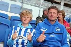 Images Dated 24th August 2013: Brighton & Hove Albion vs. Burnley: Home Game - August 24, 2013