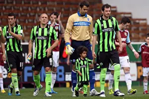 Burnley - 06-04-12 Prints: Brighton & Hove Albion vs. Burnley (Away Game - 06-04-12)