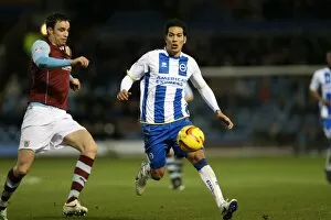 Images Dated 28th January 2014: Brighton & Hove Albion vs. Burnley - Away Game (28-01-2014)