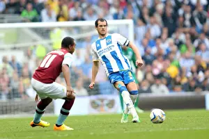 Burnley - 24-08-2013 Prints: Brighton & Hove Albion vs. Burnley: Home Game - August 24, 2013