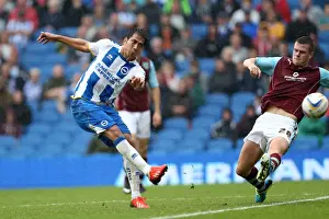 Burnley - 24-08-2013 Prints: Brighton & Hove Albion vs. Burnley: Home Game - August 24, 2013