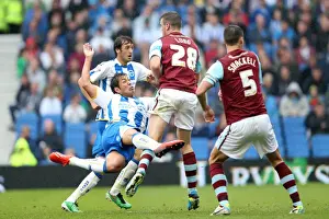 Burnley - 24-08-2013 Prints: Brighton & Hove Albion vs. Burnley: Home Game - August 24, 2013