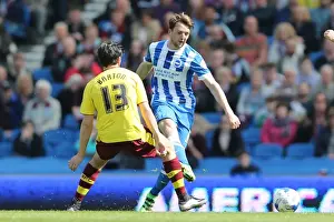Brighton and Hove Albion vs. Burnley: Intense Sky Bet Championship Clash (02APR16)