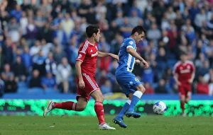 Images Dated 3rd October 2015: Brighton & Hove Albion vs. Cardiff City: Sky Bet Championship Showdown at American Express