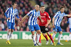 Cardiff City - 19-02-2013 Prints: Brighton & Hove Albion vs. Cardiff City: 19-02-2013 - Away Game