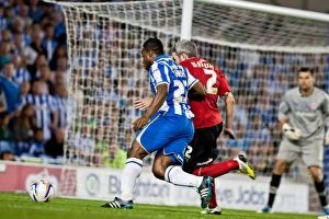 Images Dated 21st August 2012: Brighton & Hove Albion vs. Cardiff City (2012-13) - Home Game Highlights: August 21, 2012