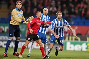Cardiff City - 19-02-2013 Prints: Brighton & Hove Albion vs. Cardiff City (Away) - Reliving the Thrills of the 2012-13 Season Encounter