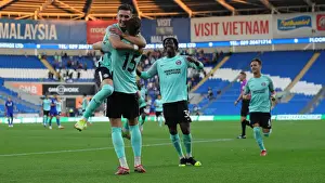 Cardiff City Prints: Brighton and Hove Albion vs. Cardiff City: Carabao Cup Showdown (24AUG21)