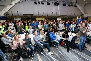 Images Dated 23rd April 2016: Brighton and Hove Albion vs Charlton: Beamback Atmosphere, American Express Community Stadium