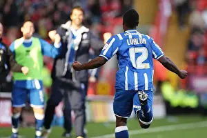 Charlton Athletic Prints: Brighton & Hove Albion vs Charlton Athletic: 2010-11 Away Game