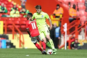 Charlton Athletic 23APR16 Prints: Brighton and Hove Albion vs Charlton Athletic: Sky Bet Championship Clash at The Valley (23 April 2016)