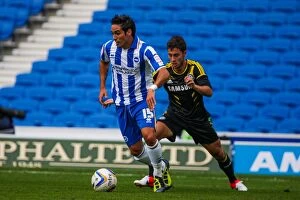 Images Dated 4th August 2012: Brighton & Hove Albion vs. Chelsea: 2012-13 Pre-Season at the Amex