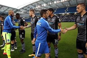 Images Dated 9th August 2016: Brighton and Hove Albion vs Colchester United: EFL Cup Showdown at American Express Community