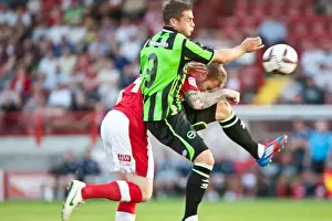 Crawley Town Prints: Brighton & Hove Albion vs Crawley Town: 2012-13 Pre-Season Clash