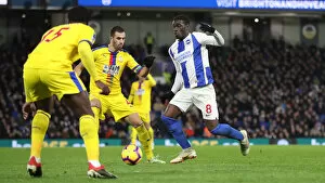 Crystal Palace 04DEC18 Collection: Brighton and Hove Albion vs. Crystal Palace: A Premier League Clash at American Express Community