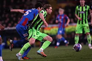 Crystal Palace - 31-01-12 Prints: Brighton & Hove Albion vs. Crystal Palace: 2011-12 Away Game