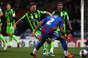 Crystal Palace - 31-01-12 Prints: Brighton & Hove Albion vs. Crystal Palace: 2011-12 Away Game