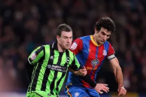 Crystal Palace - 01-12-2012 Prints: Brighton & Hove Albion vs. Crystal Palace: A 2012-13 Season Clash - Crystal Palace Away Game