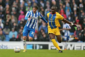 Crystal Palace -17-03-2013 Prints: Brighton & Hove Albion vs. Crystal Palace: A Past Clash from the 2012-13 Season (17-03-2013)