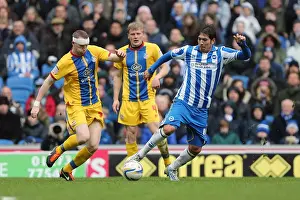 Crystal Palace -17-03-2013 Prints: Brighton & Hove Albion vs. Crystal Palace: A Past Season's Home Game (March 17, 2013)