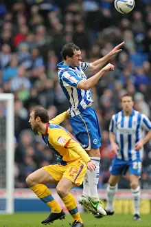 Crystal Palace -17-03-2013 Prints: Brighton & Hove Albion vs. Crystal Palace: A Rivaling Home Battle - March 17