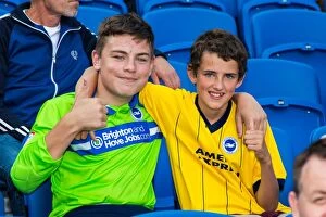 Images Dated 10th August 2013: Brighton & Hove Albion vs. Derby County: A Historic 10-08-2013 Home Game (10-08-2013: Derby County)