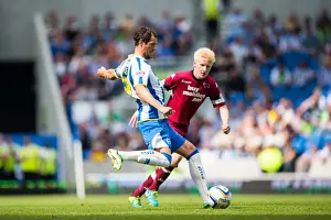 Derby County - 10-08-2013 Prints: Brighton & Hove Albion vs. Derby County: A Historic 10-08-2013 Home Game (10-08-2013: Derby County)