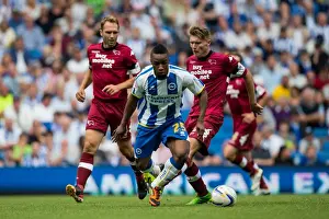 Derby County - 10-08-2013 Prints: Brighton & Hove Albion vs. Derby County: Historic 10-08-2013 Home Game (2013-14 Season)