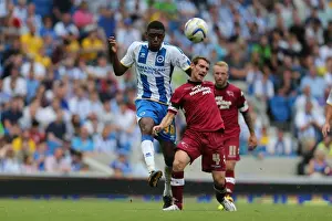 Derby County - 10-08-2013 Prints: Brighton & Hove Albion vs. Derby County: A Historic Home Game (2013-14 Season)