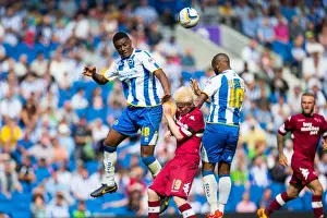 Derby County - 10-08-2013 Prints: Brighton & Hove Albion vs. Derby County: A Historic Home Game (2013-14 Season)