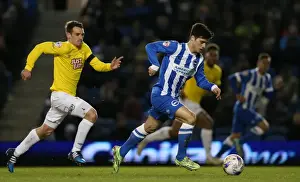 Brighton & Hove Albion vs Derby County: Joao Carlos Teixeira's Thrilling Midfield Performance, Sky Bet Championship, American Express Community Stadium, 3rd March 2015