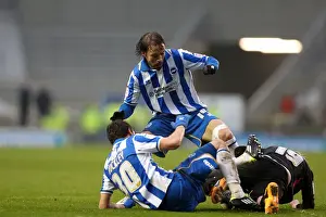 Derby County - 12-01-2013 Prints: Brighton & Hove Albion vs. Derby County: A Memorable Home Game - Season 2012-13