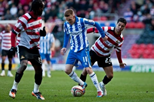 Doncaster Rovers - 03-03-12 Prints: Brighton & Hove Albion vs Doncaster Rovers (Away), 2011-12 Season: Game 3