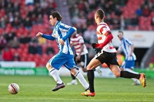 Images Dated 3rd March 2012: Brighton & Hove Albion vs Doncaster Rovers (Away): A Glance at the 2011-12 Season's Clash
