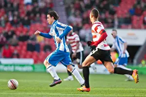 Doncaster Rovers - 03-03-12 Prints: Brighton & Hove Albion vs Doncaster Rovers (Away): A Glance at the 2011-12 Season's Clash