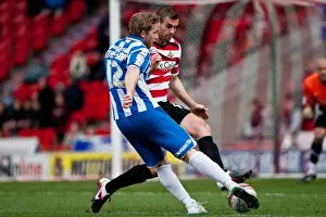 Doncaster Rovers - 03-03-12 Prints: Brighton & Hove Albion vs Doncaster Rovers (Away): A Glance at the 2011-12 Season's Game